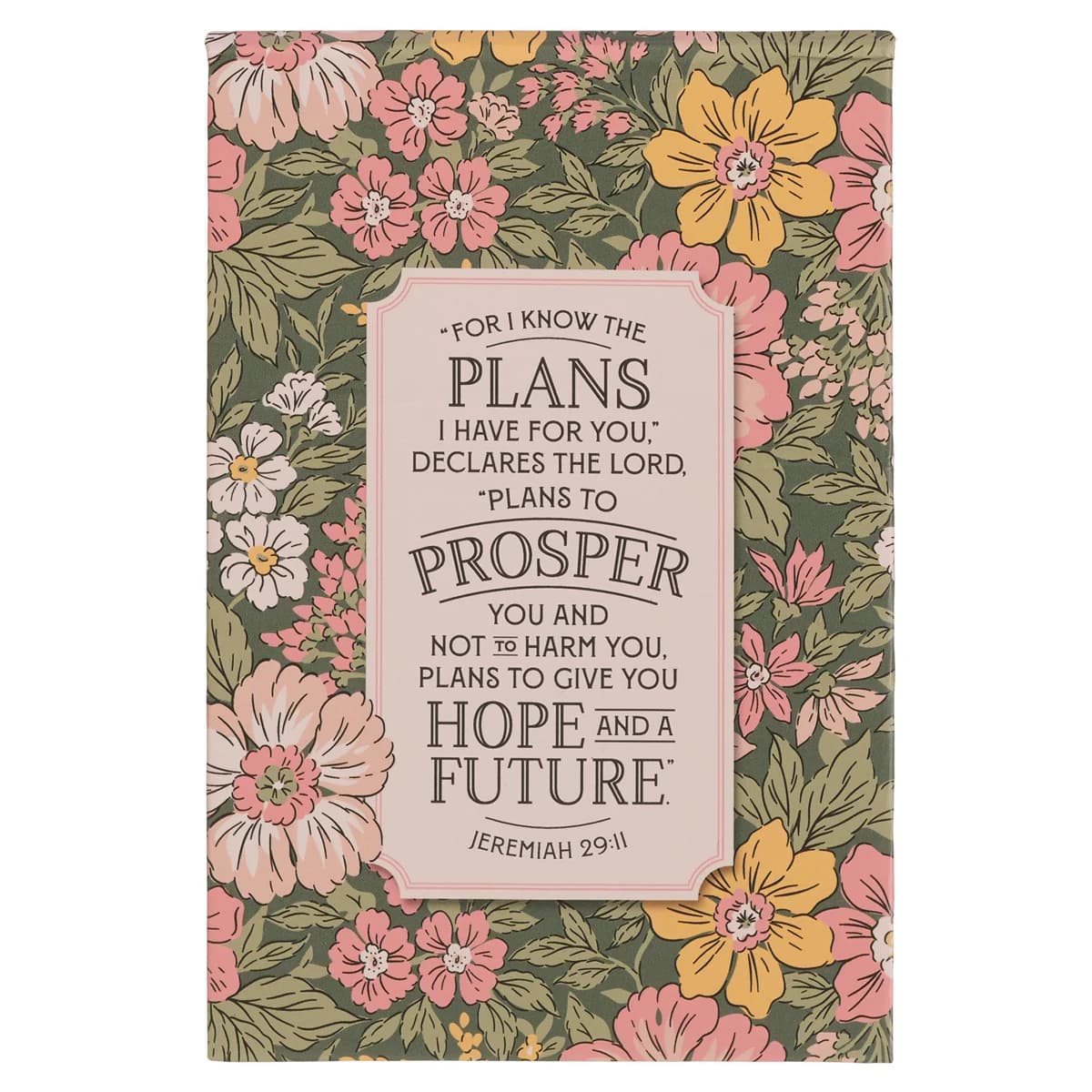 Hope and a Future Floral Hardcover Notepad