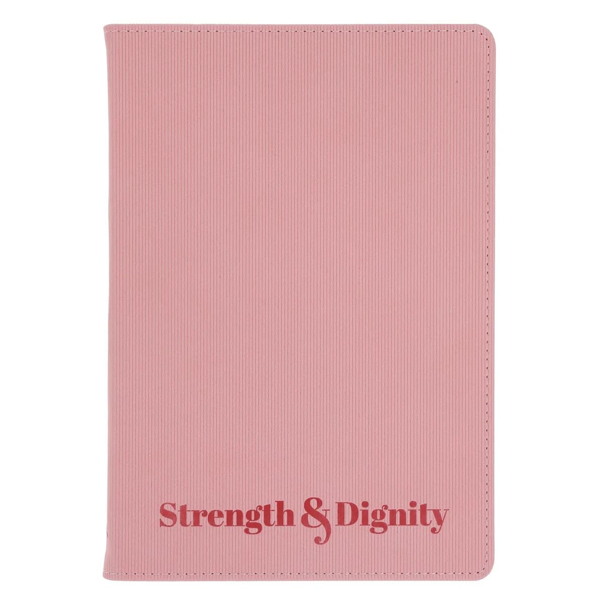 Strength and Dignity Faux Leather Journal
