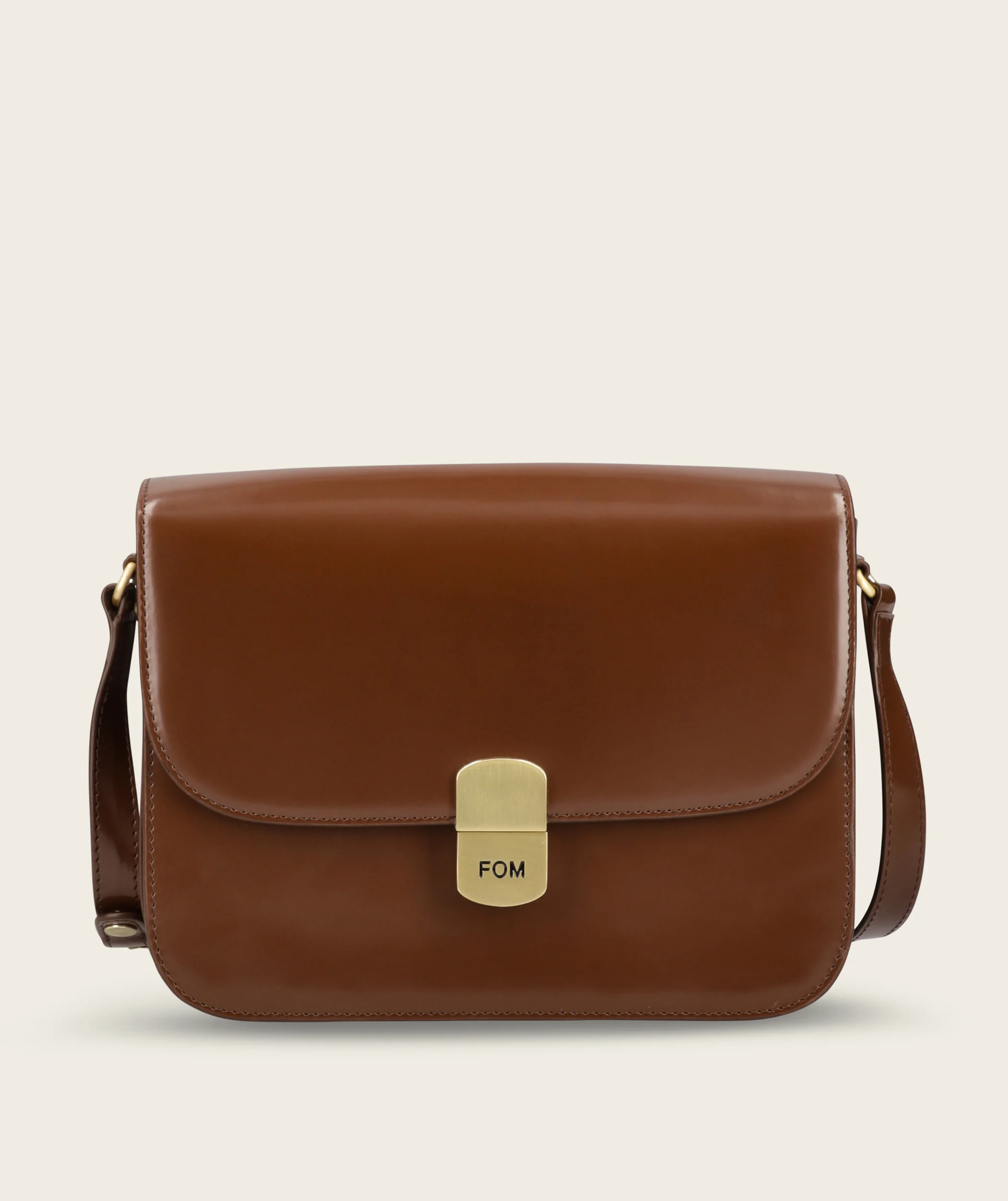 Ava - Patent Brown