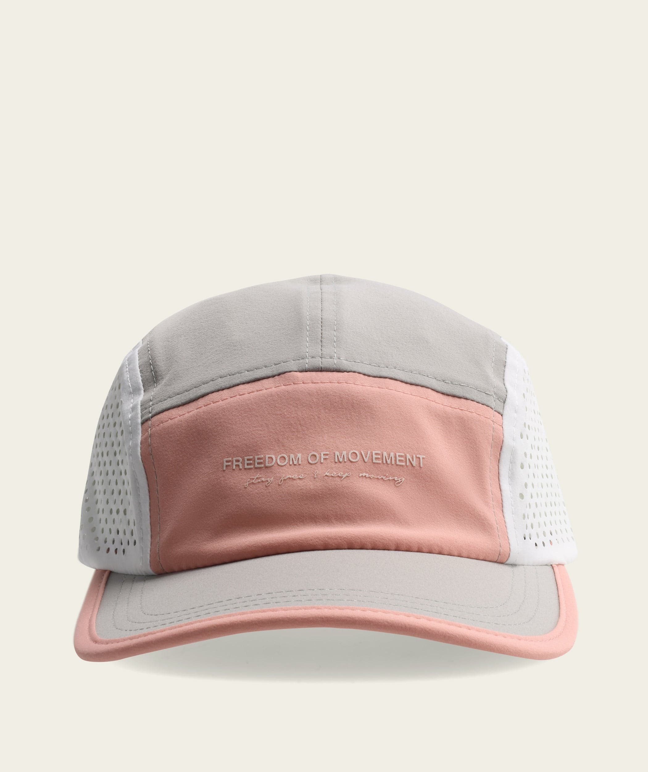 5 Panel Active Colourblock - Pink/ Grey/ White
