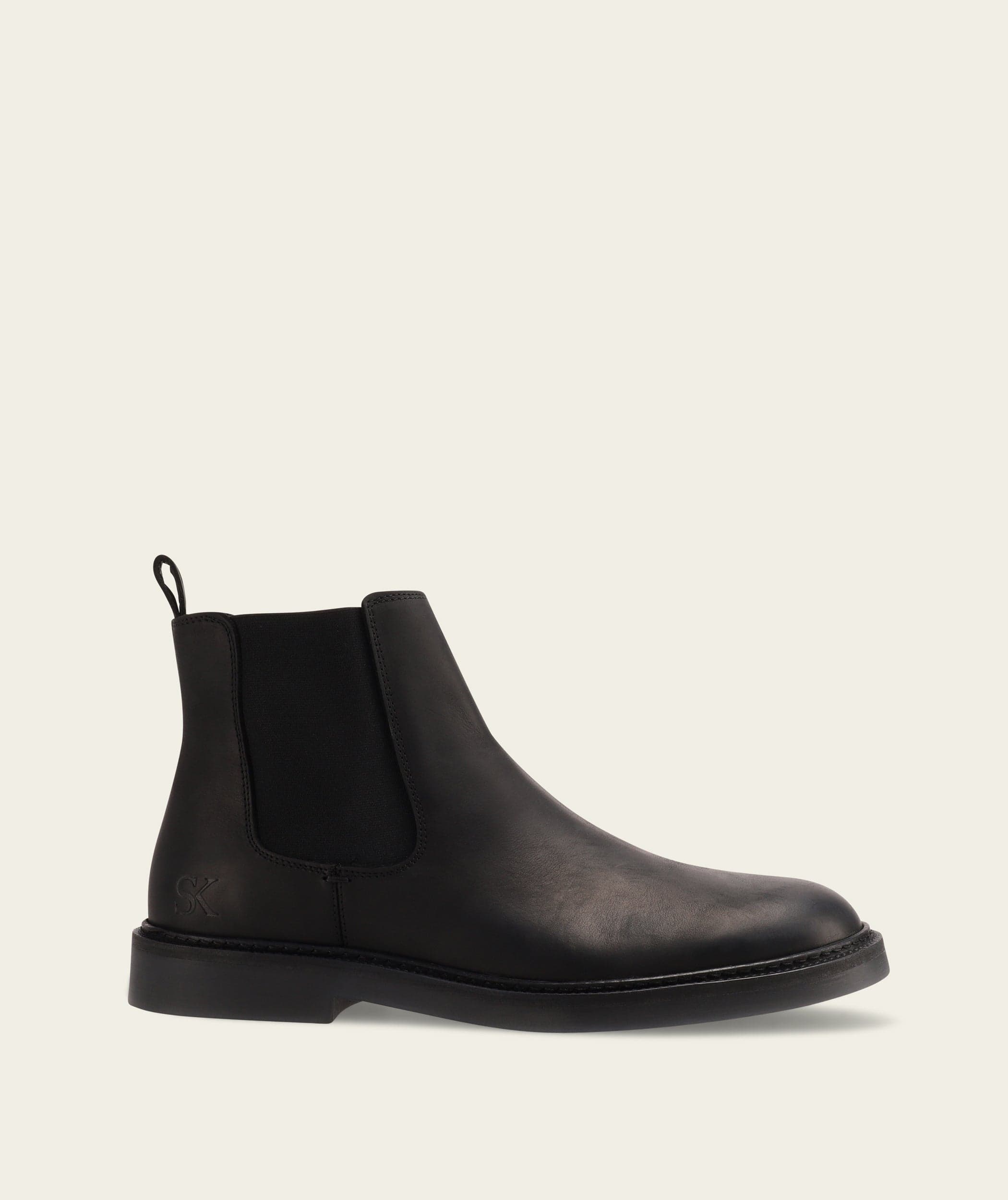 Mens Kolisi Chelsea Boot - Black