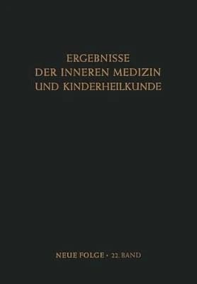 Ergebnisse der Inneren Medizin und Kinderheilkunde