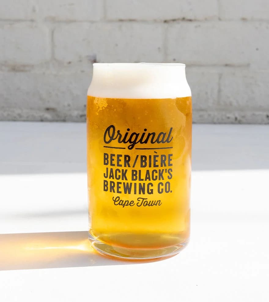 Beer Can Glass x6
