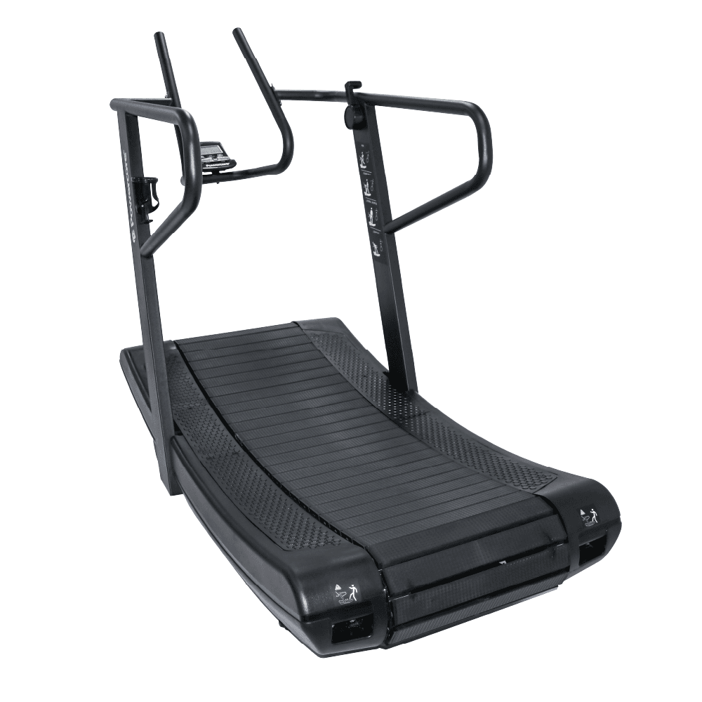 Powercore Sprint Curve Treadmill (Self Powered with resistance) - Black
