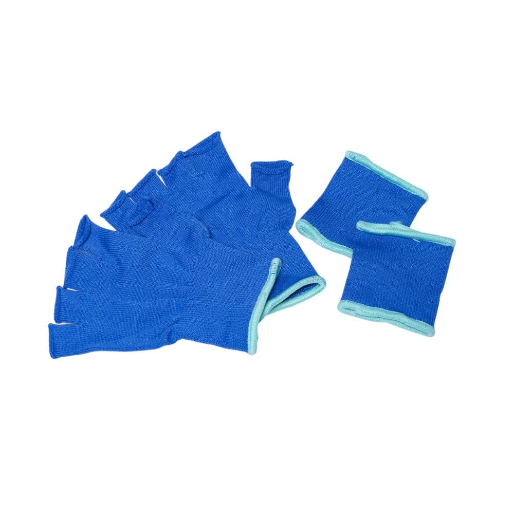 Wrist Wrap Blue And White*