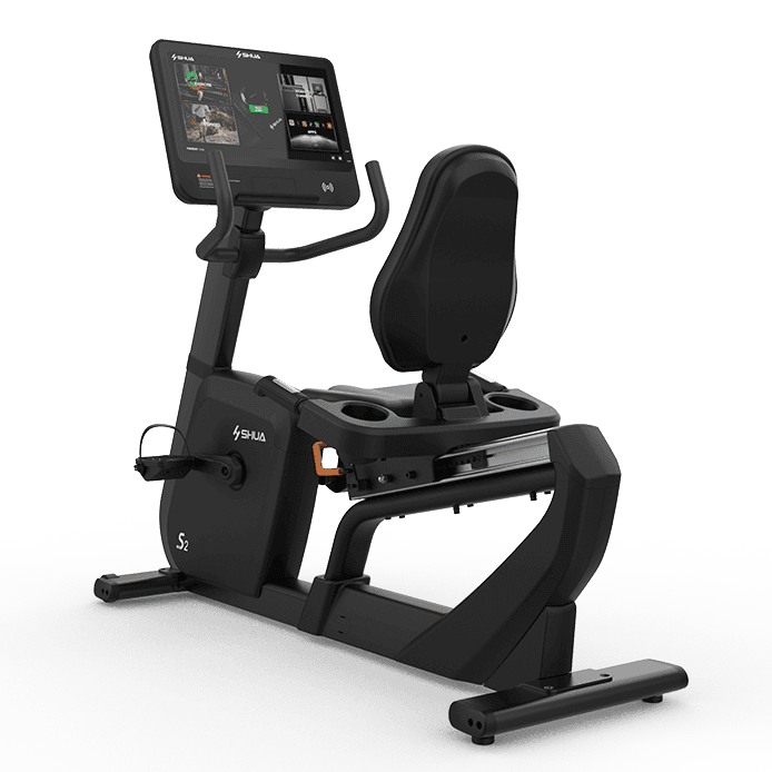 Shua Commercial Recumbent Bike - 15.6" Touch Screen (7 Year Warranty)