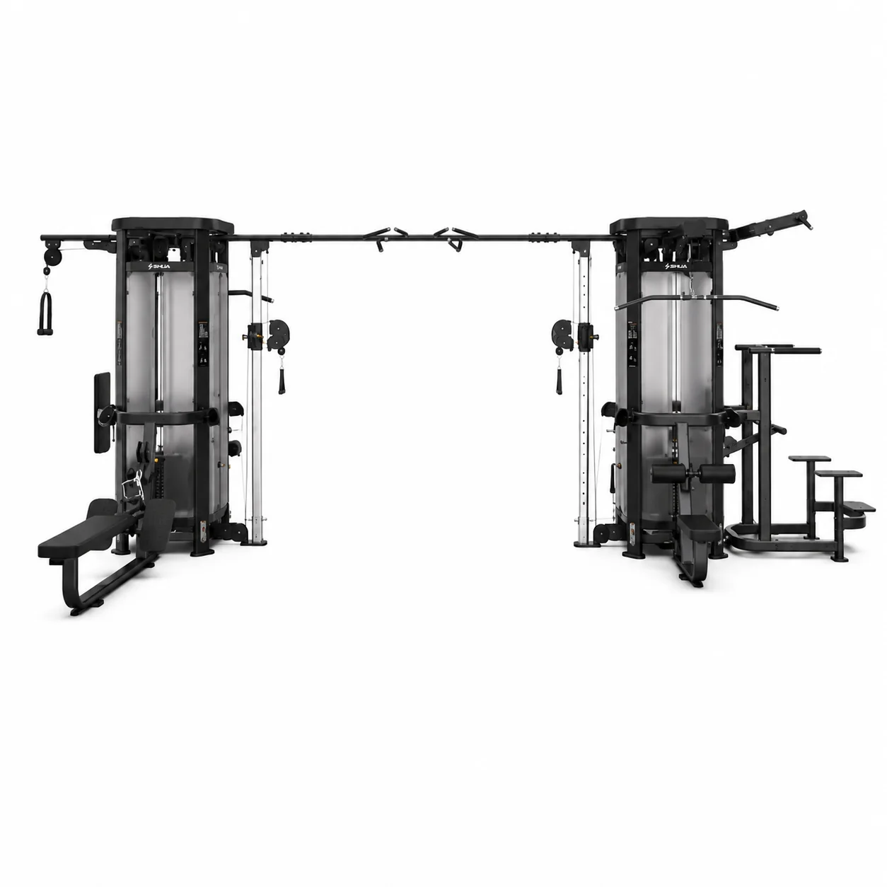 Shua 8 Stack Multigym -with Chin Dip Assist