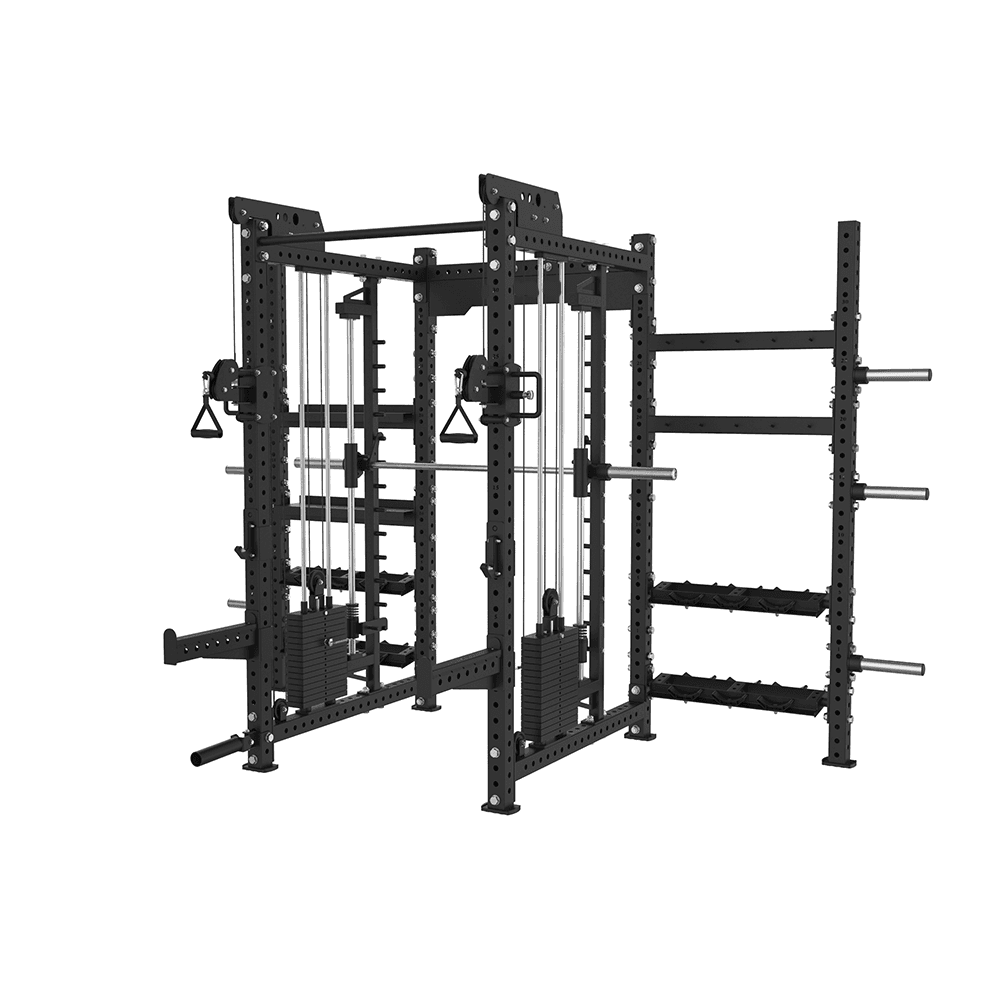 Powercore Stealth Functional Smith Trainer with Storage Rack