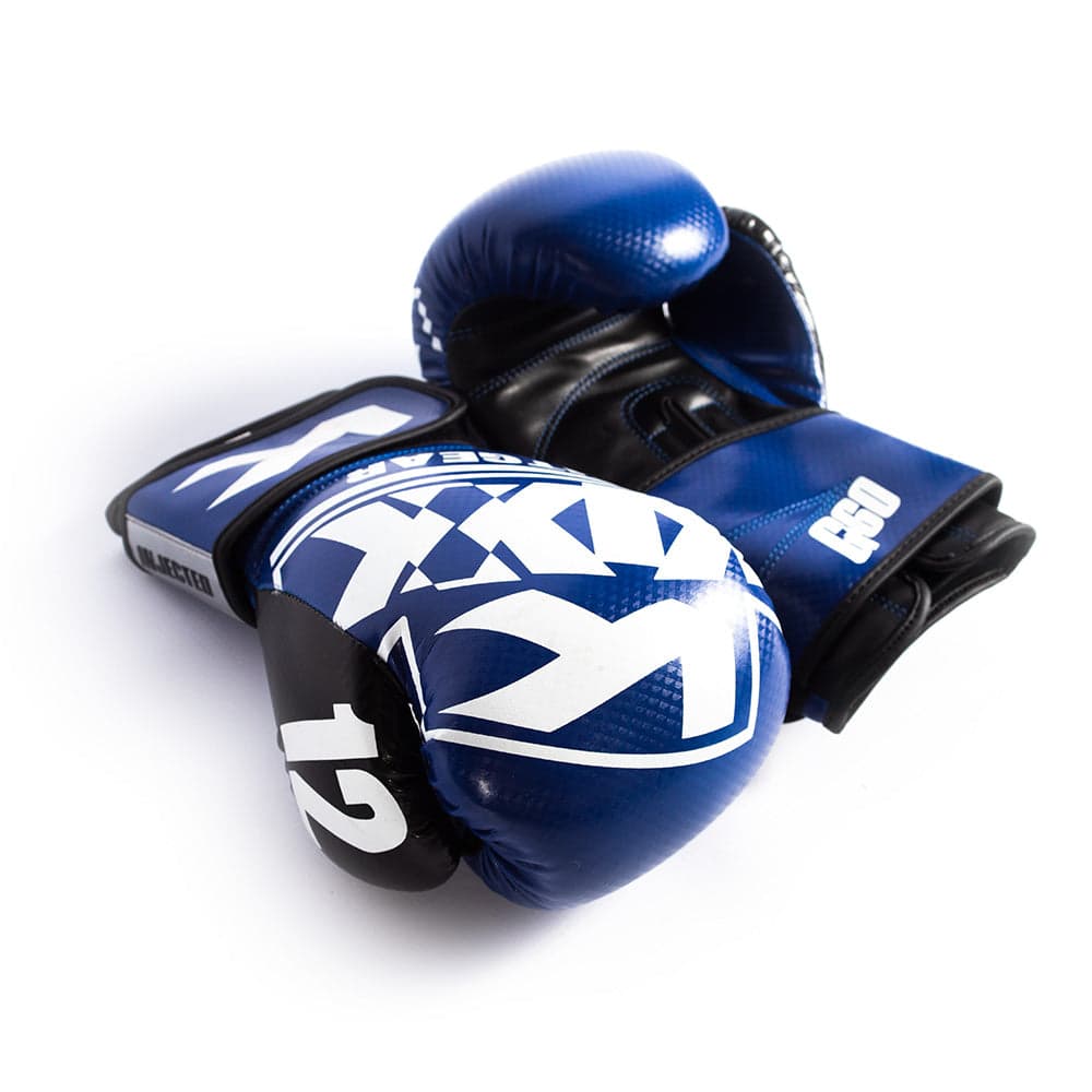 Kix Boxing Gloves Artificial Leather 14Oz Blue