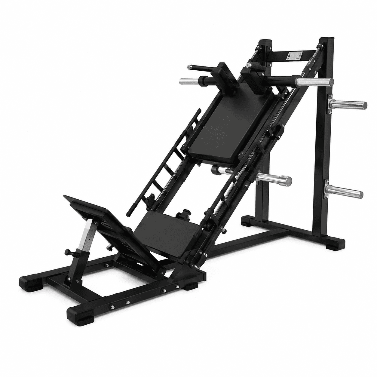 Powercore Leg Press Hack Squat Combo- Light Commercial (Black)