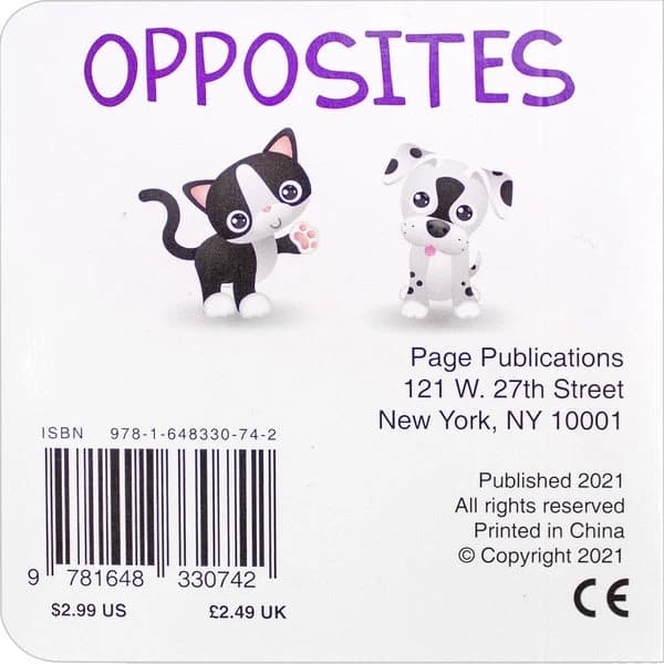 Little Library First Books Opposites B/B