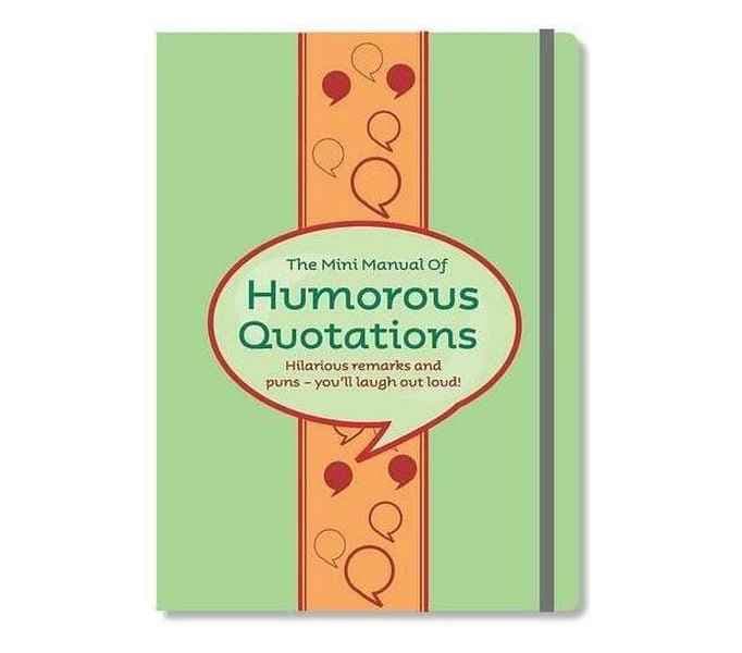 Mini Manual Of Humorous Quotations R/B