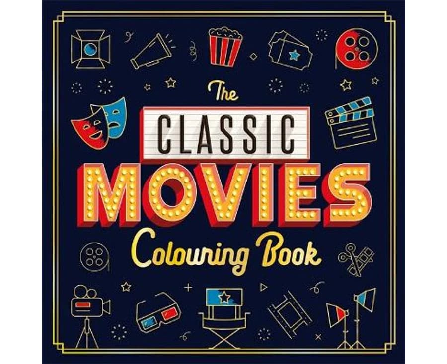 Classic Movies Colouring Bk S/C