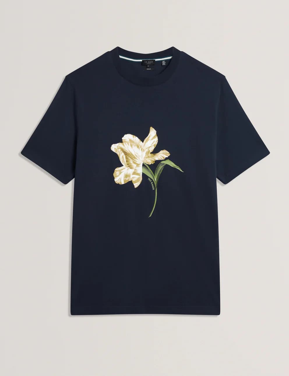 TALYSSA: Placement Floral T-Shirt