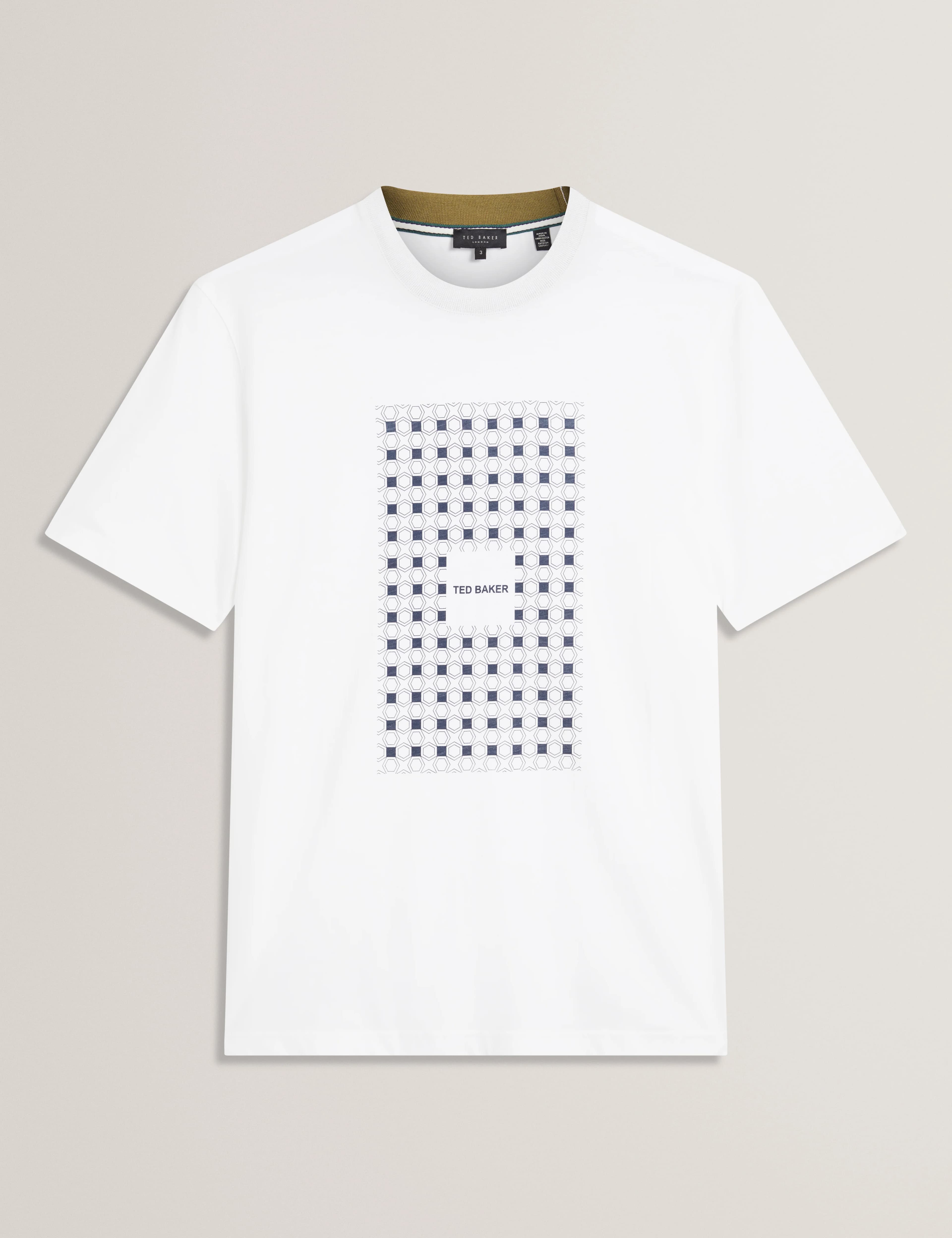 MCCOURT: SS Box Print T-Shirt