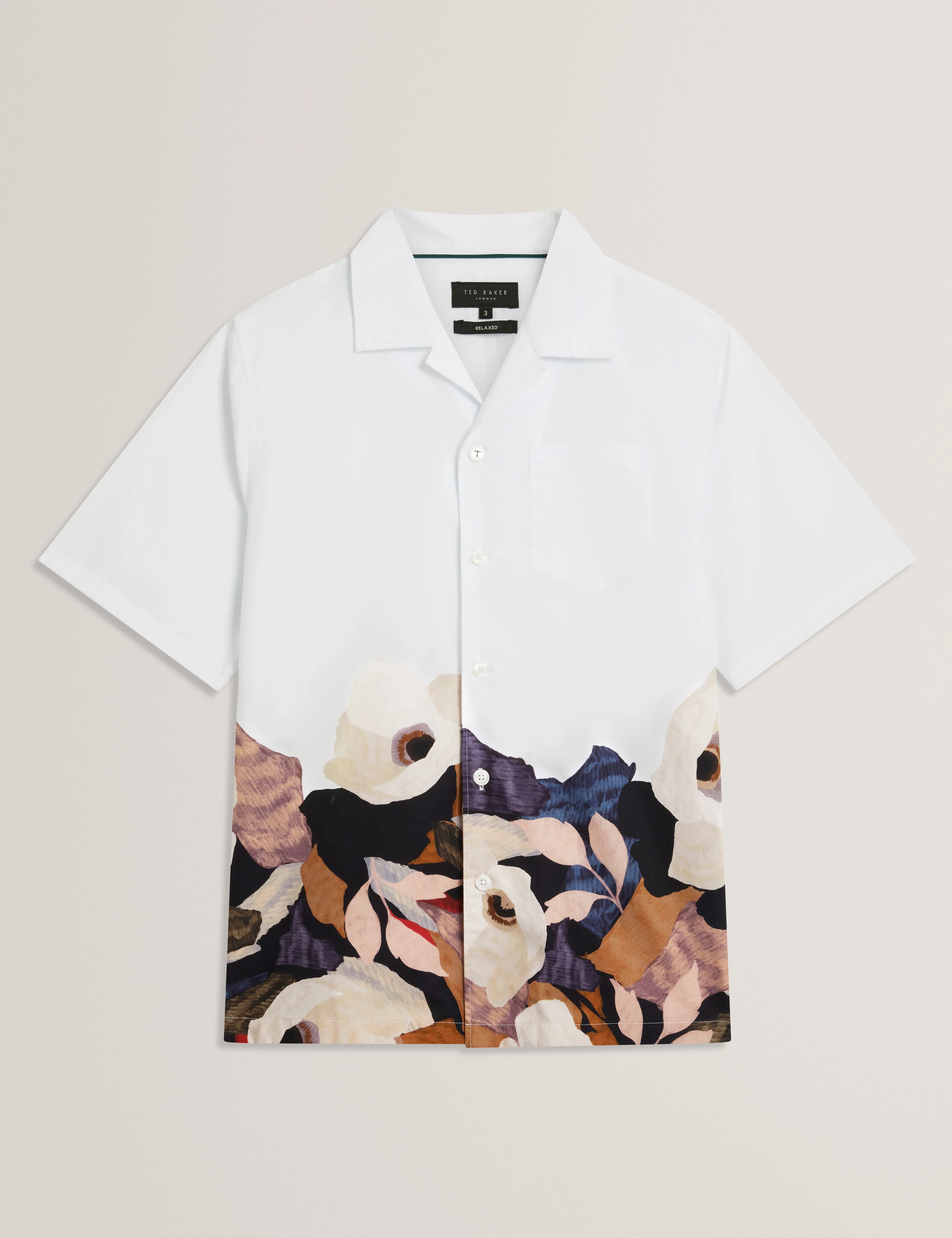 MOUSSA: SS Relaxed Placement Print Shirt