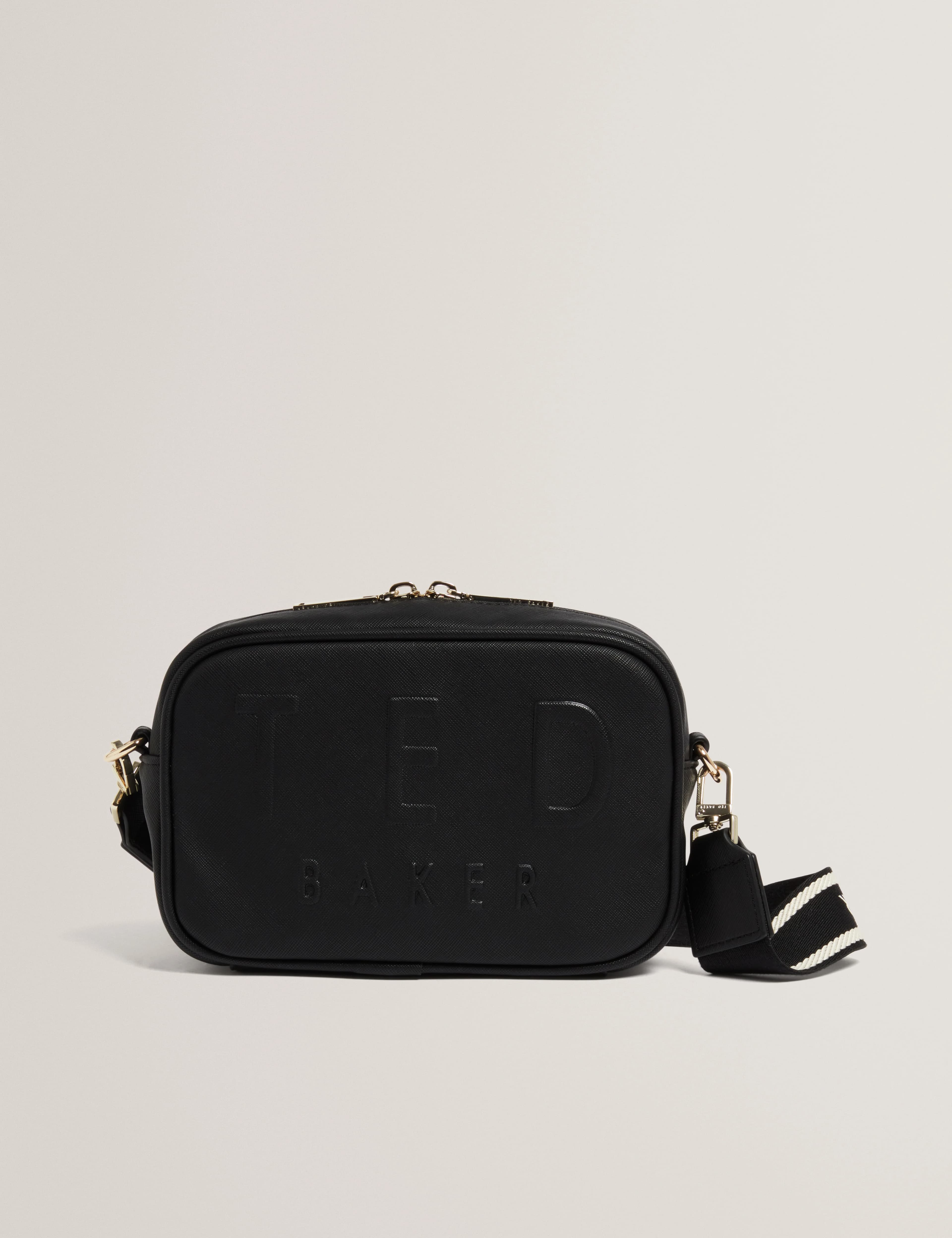 LOUEEY: Webbing Detail Camera Bag