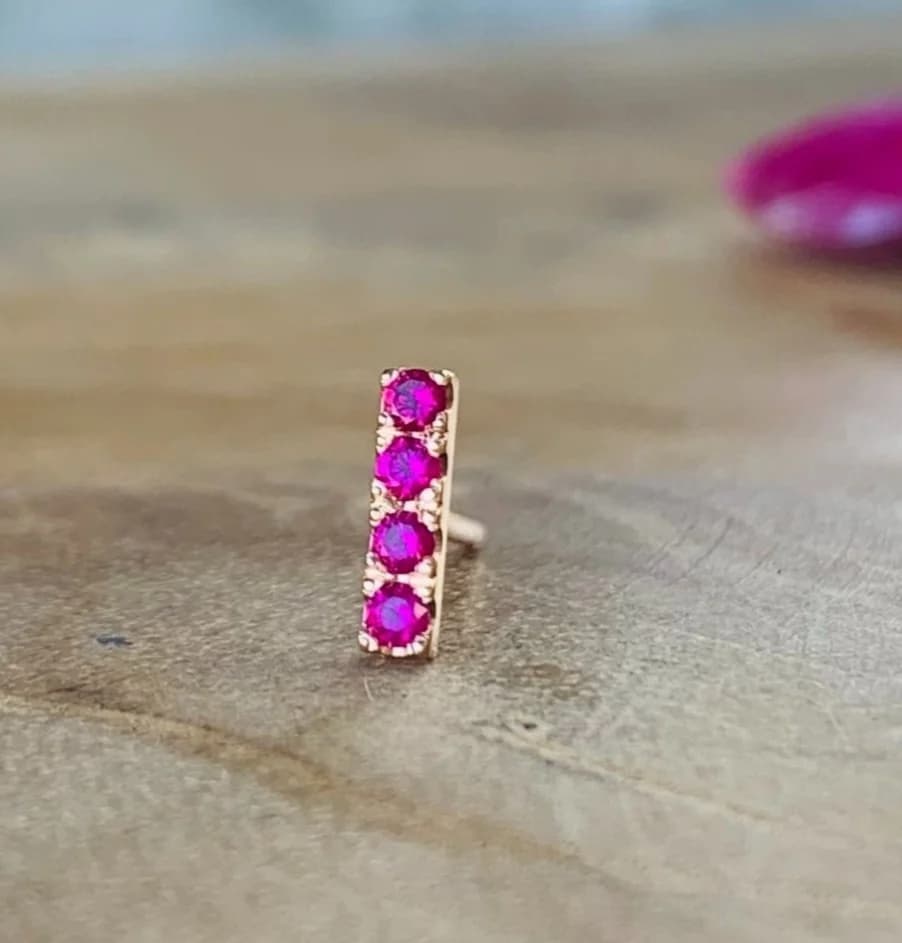 Gold Stud - Ruby Stix