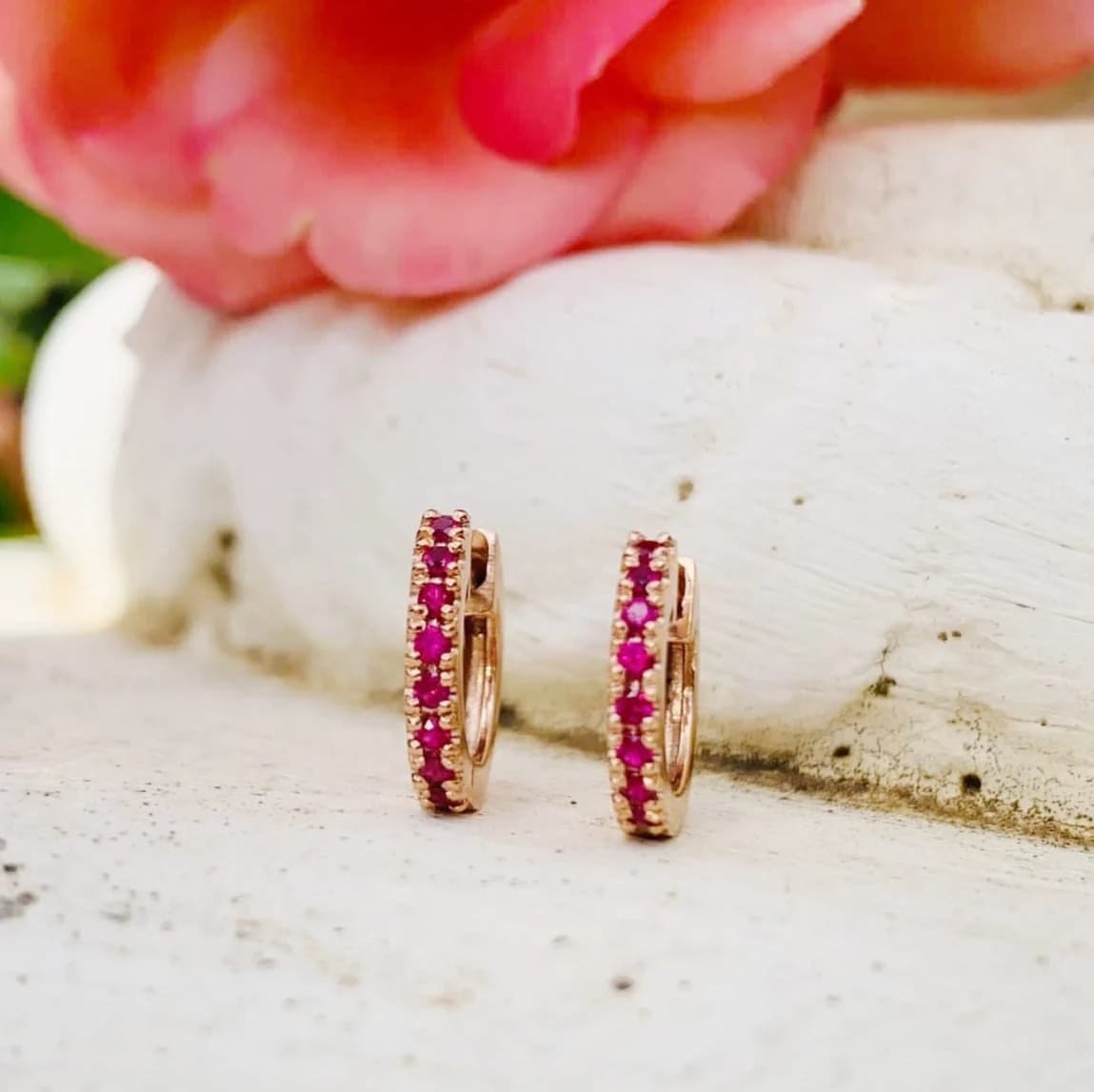 GOLD & RUBY HUGGIES