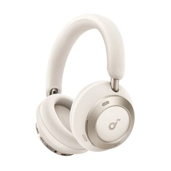 Soundcore Space One Pro Wireless ANC Over-Ear Headphones Cream White