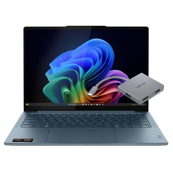 Lenovo | Yoga 7 | 14" WUXGA OLED | AMD Ryzen AI 7 | 32GB RAM | 512GB SSD | Non Touch - Tidal Teal