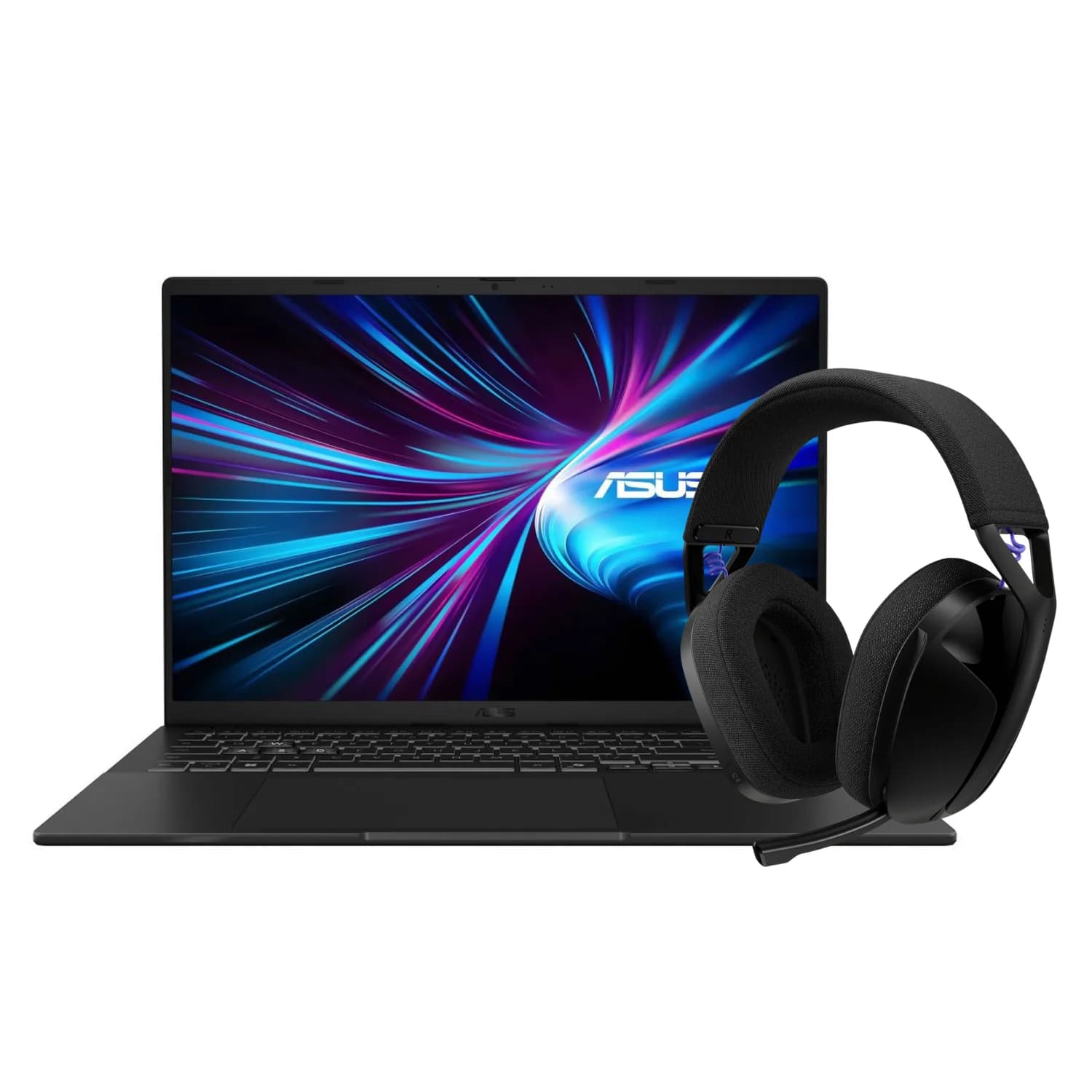 ASUS | V16 | 16" WUXGA | Intel Core 7 | 32GB DDR5 RAM | 1TB SSD | RTX 5050 8GB - Black + Logitech G G321 LIGHTSPEED Wireless Gaming Headset Bundle