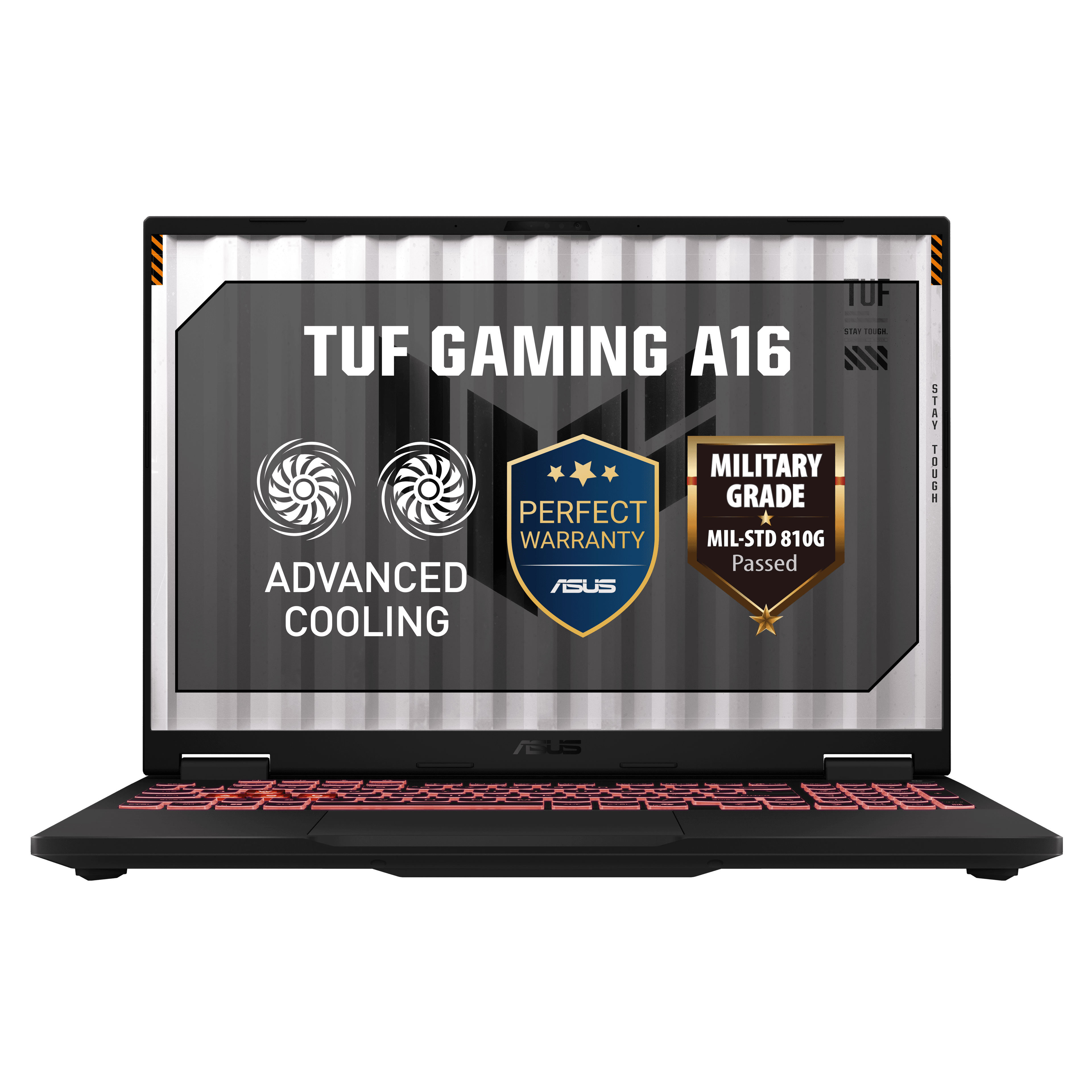 ASUS | TUF A16 | 16" FHD+ | AMD Ryzen 7 | 16GB DDR5 RAM | 1TB SSD | Nvidia RTX5050 8GB Gaming - Jaeger Gray