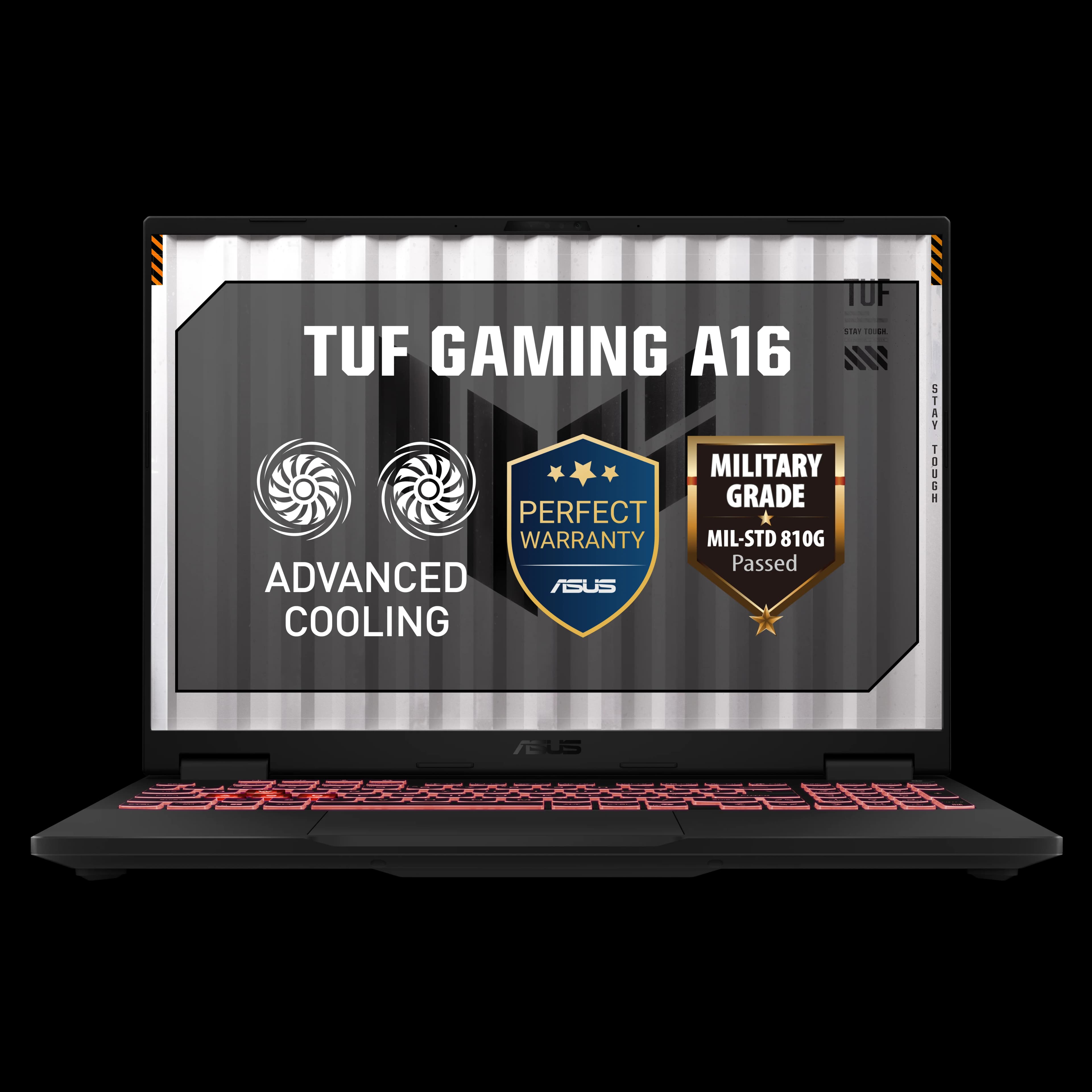 ASUS | TUF A16 | 16" FHD+ | AMD Ryzen 9 | 16GB DDR5 RAM | 1TB NVMe SSD | Nvidia RTX5060 8GB Gaming - Jaeger Gray