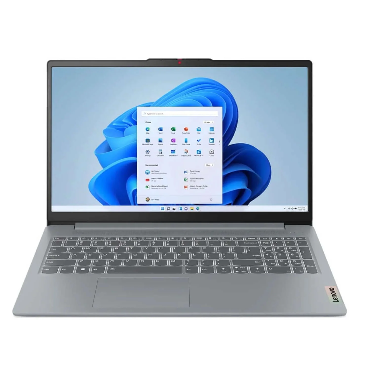 Lenovo | Ideapad Slim 3 Laptop | Intel N100 | 15.6" FHD | 8GB RAM | 256GB SSD - Artic Grey