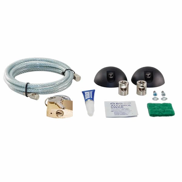 Delux Computer & Monitor Lock Kit With Padlock