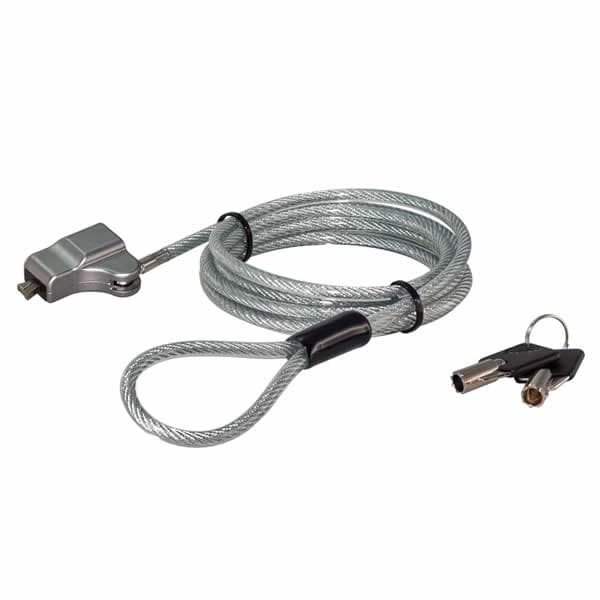 Push-In Key Type Wedge Notebook Lock