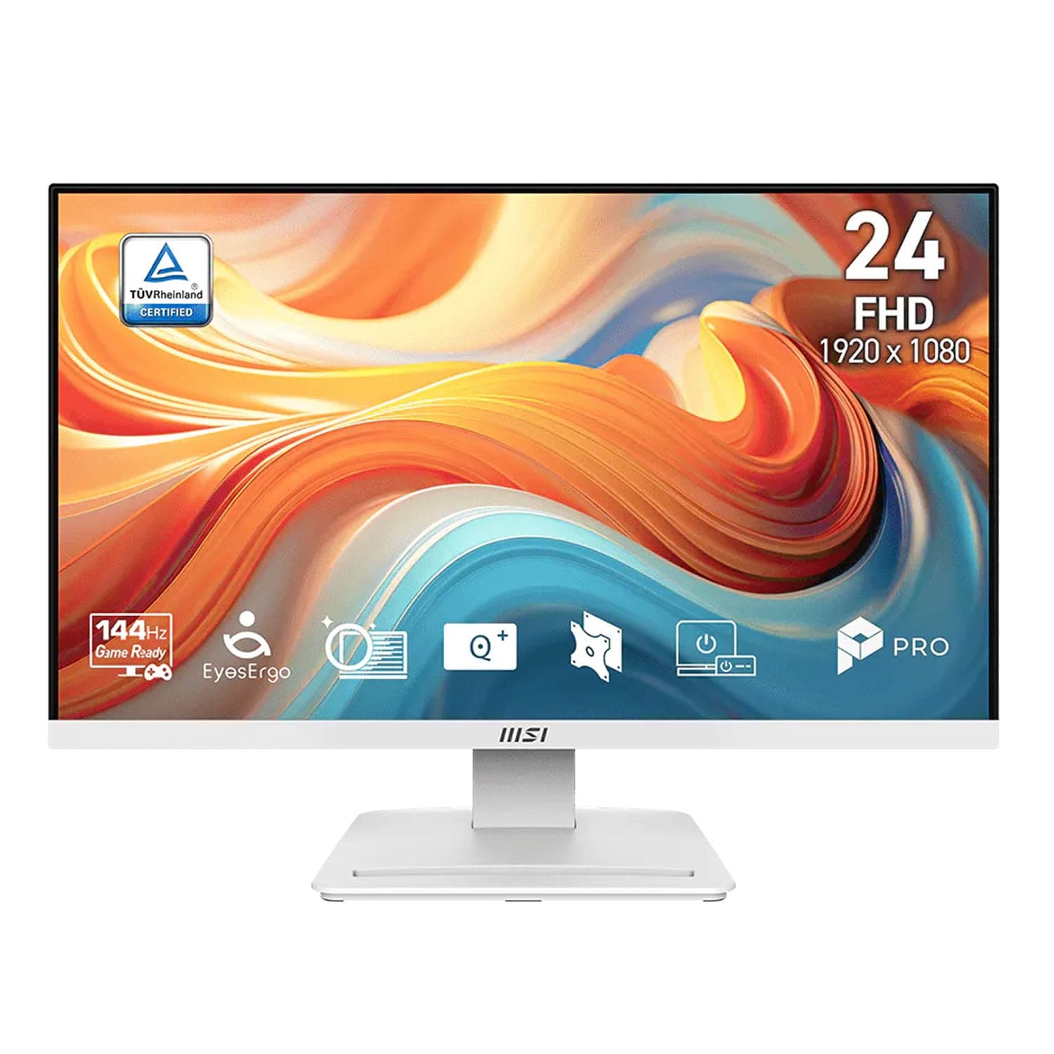 MSi PRO | MP2412W E14V | 23.8" | Full HD Casual Gaming Monitor - White