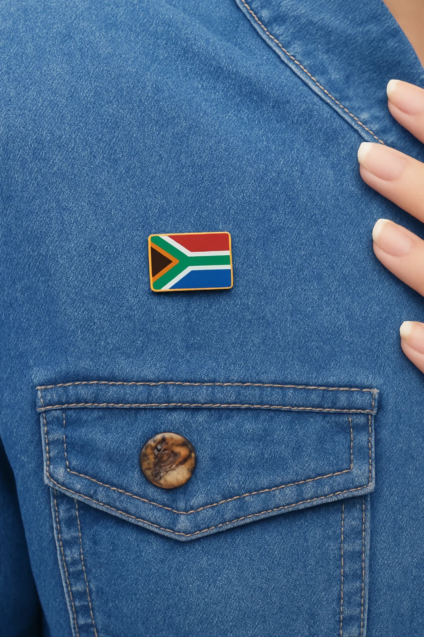 SA Supporter Lapel Pin - Multi