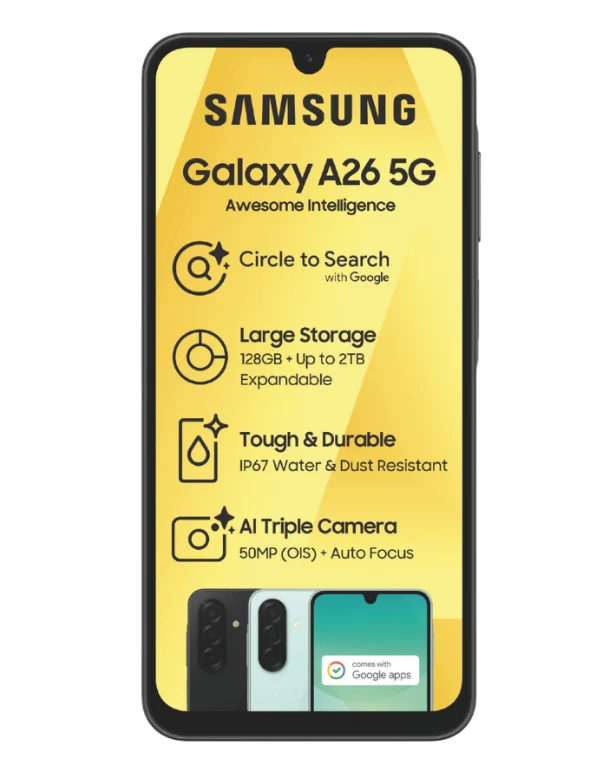 Galaxy A26 5G 128GB Black Cellphone