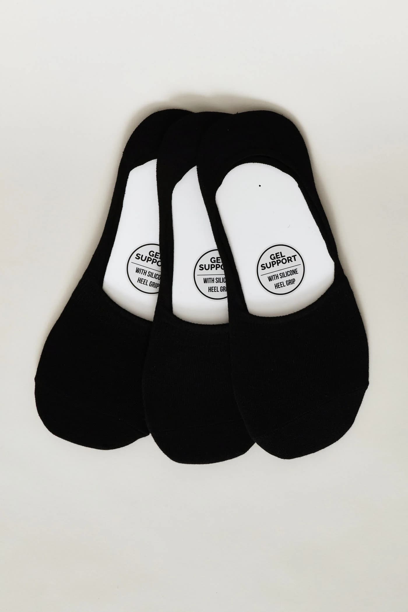 Men's 3 Pack Secret Sock - Black