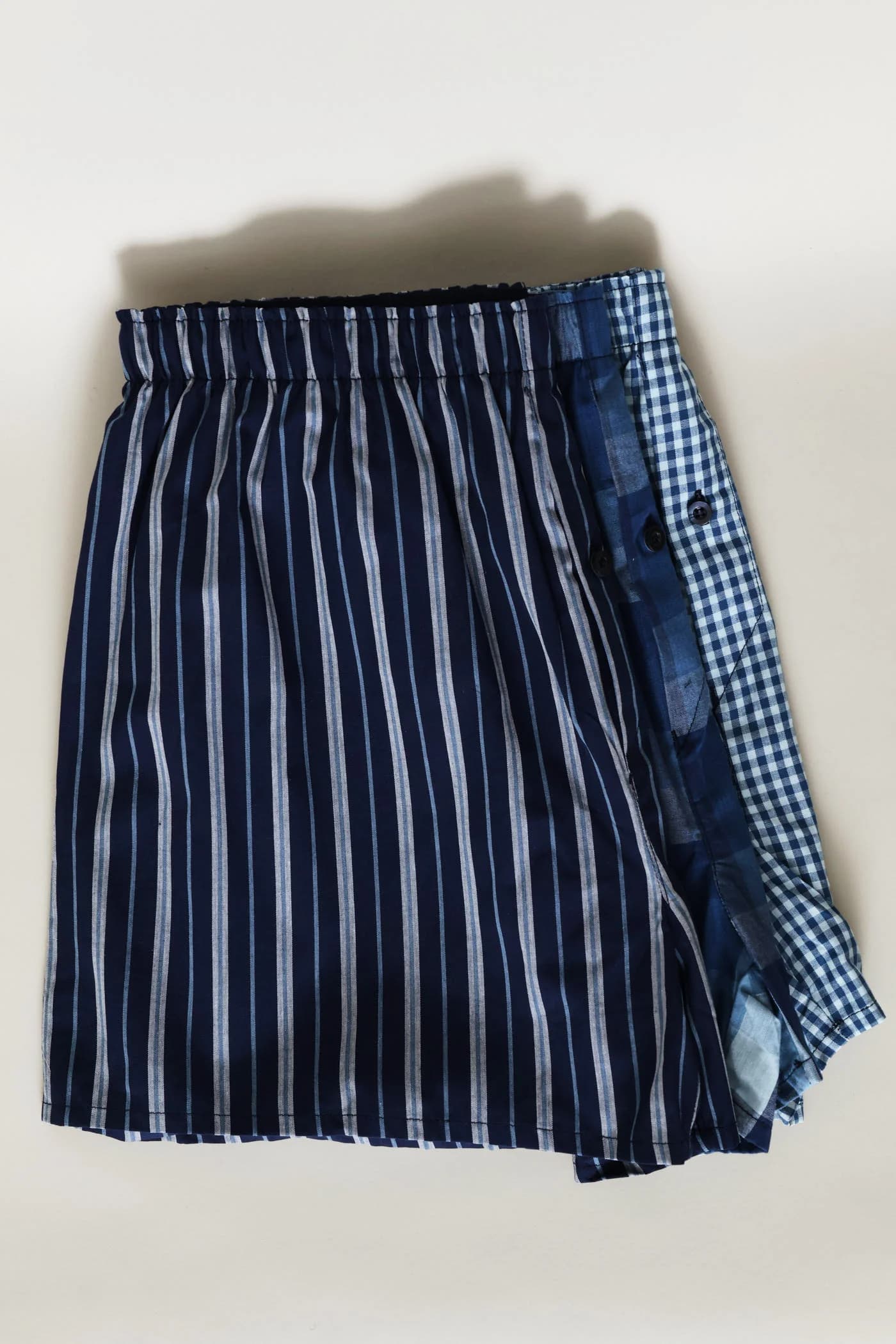 3 Pack Value Woven Boxers - Blue