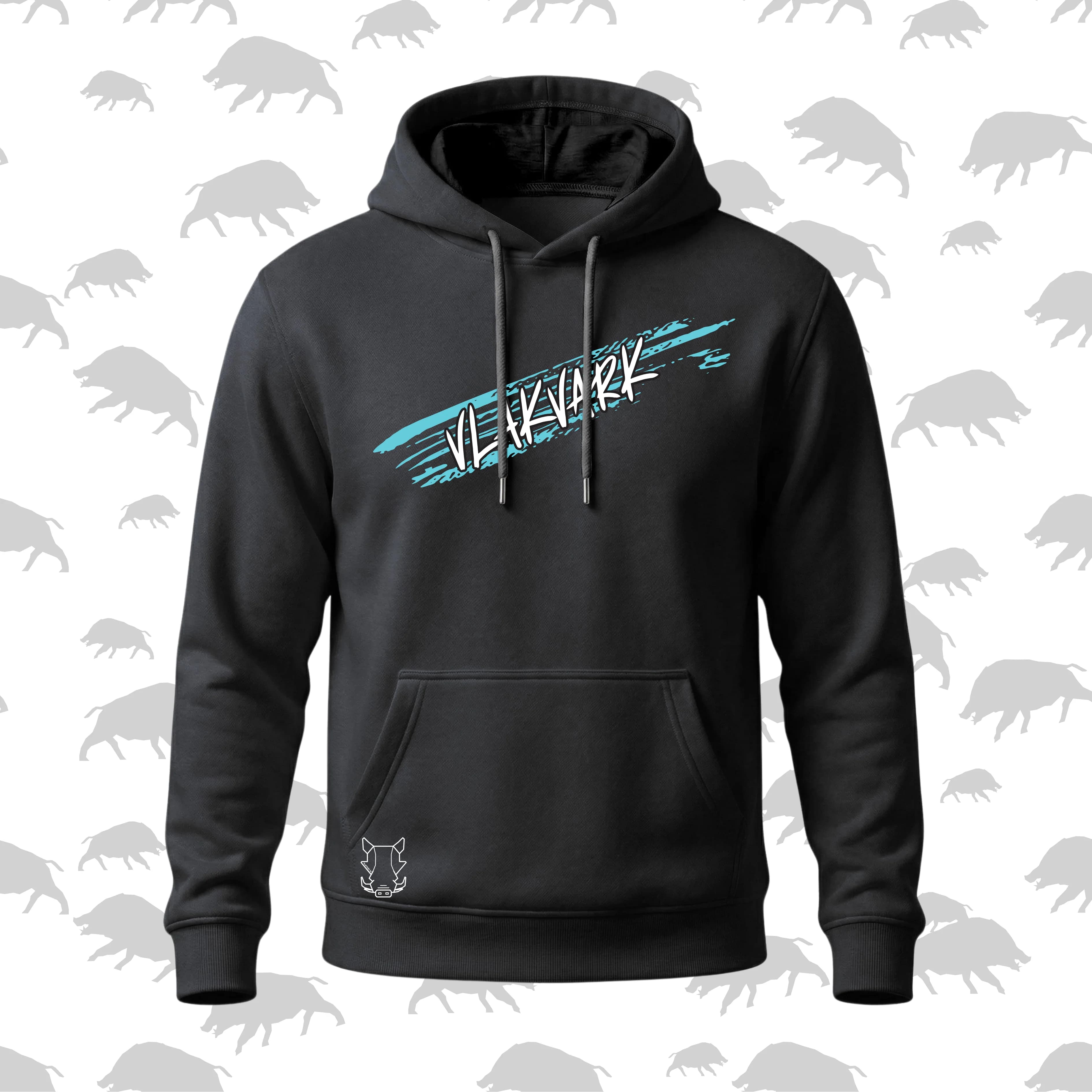 Vlakvark Hoodie V Mans en Dames