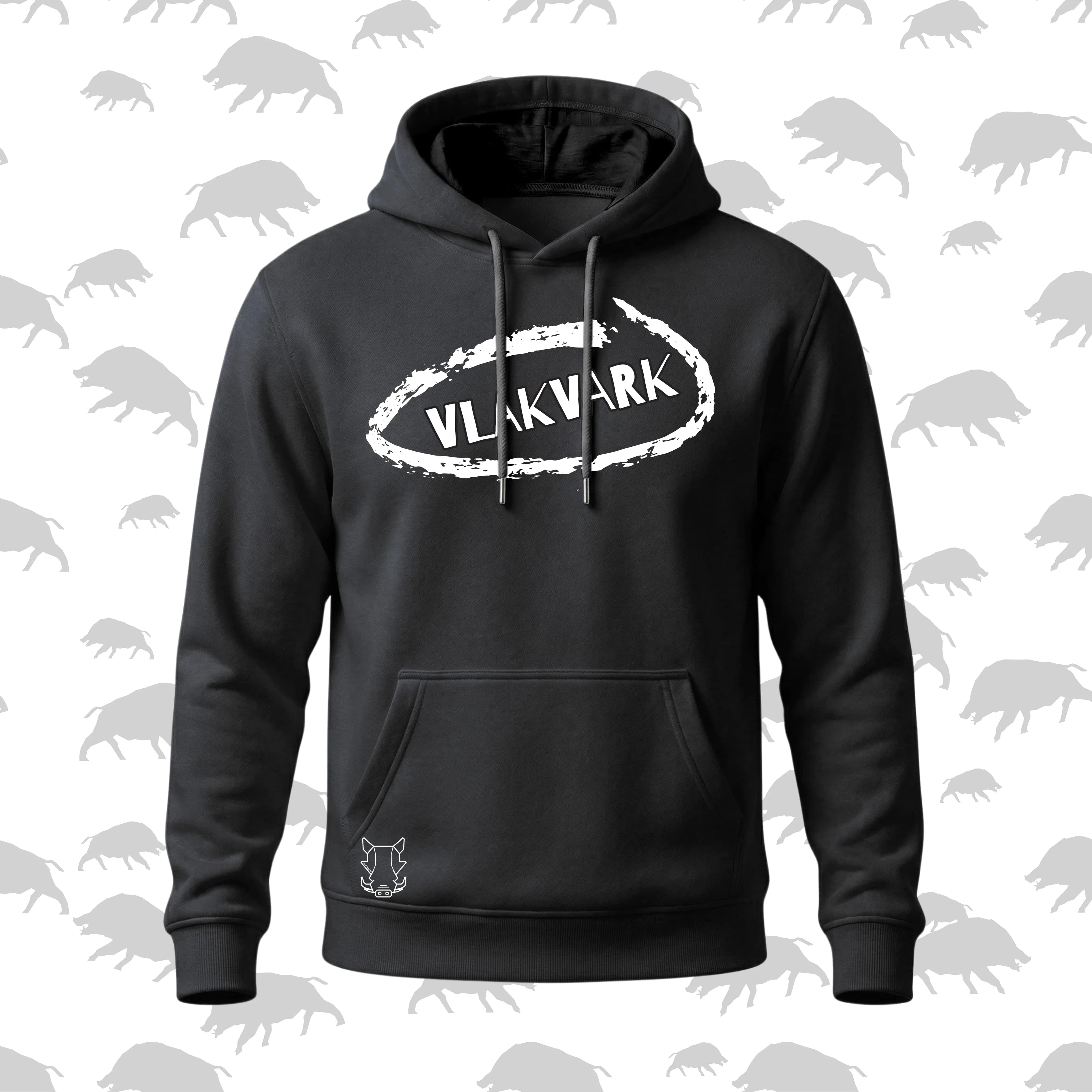 Vlakvark Hoodie V Mans en Dames (A)