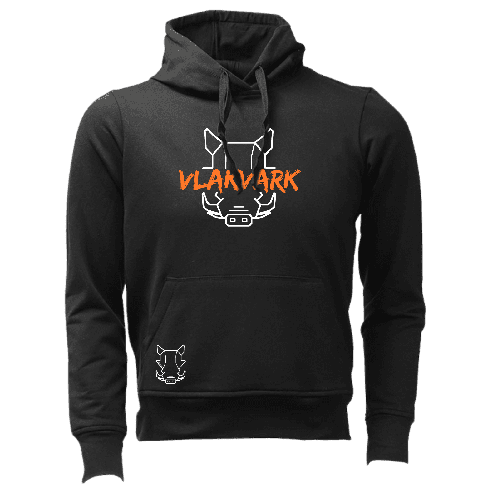 Vlakvark Hoodie V Mans en Dames