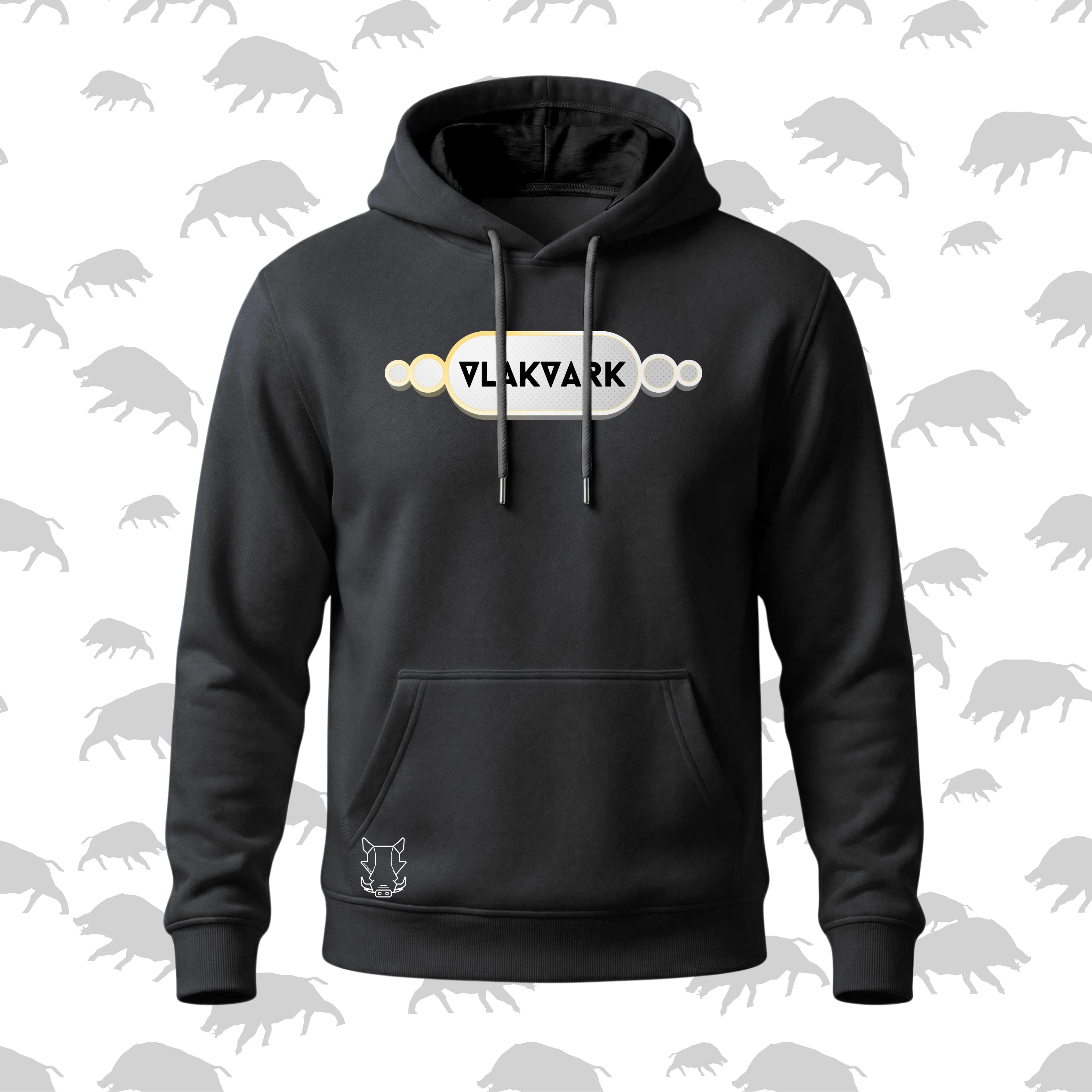 Vlakvark Hoodie V Mans en Dames (A)