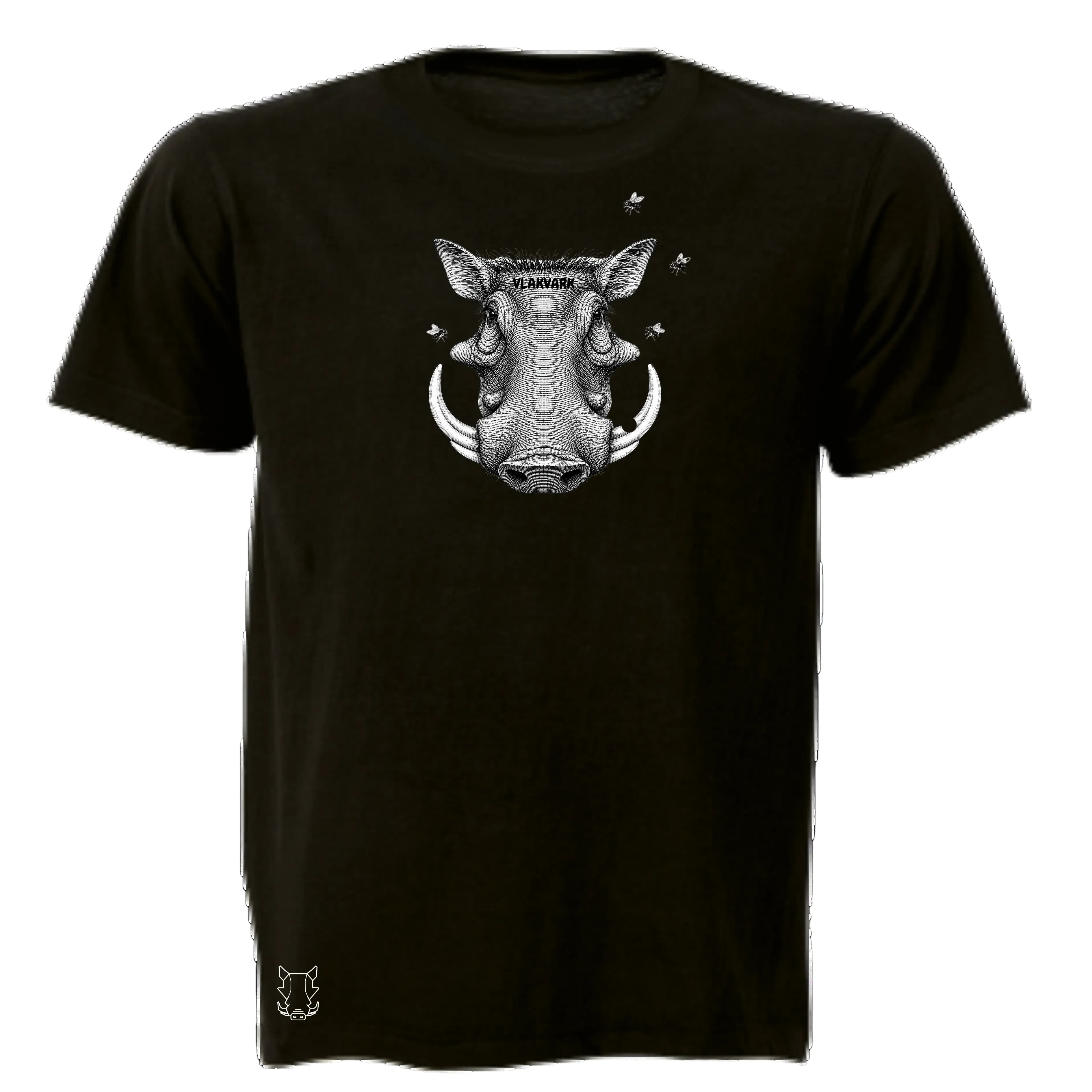 Vlakvark Head Stripe T-Hemp vir Mans (b)