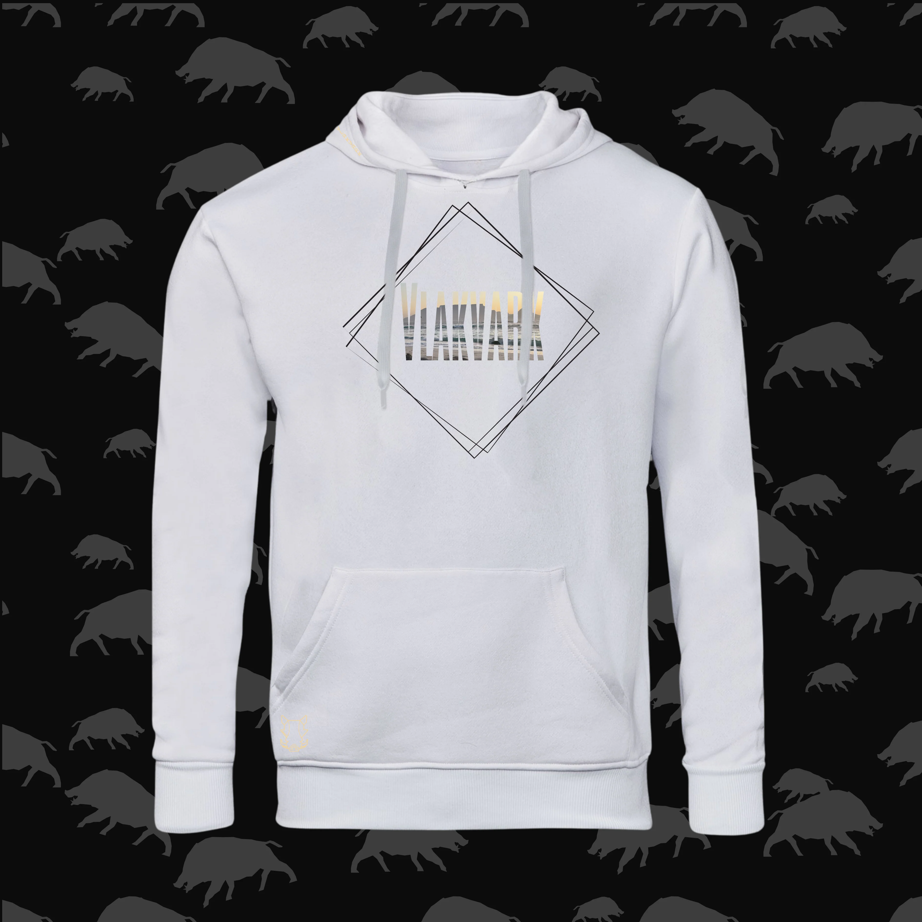 Vlakvark W Hoodie vir Mans en Dames