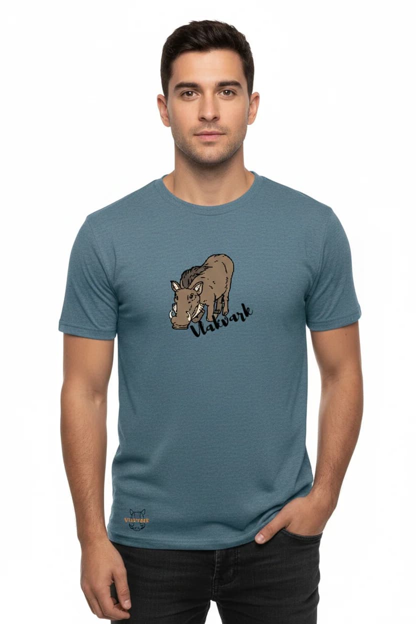 Vlakvark Unisex Tee Melange (p)