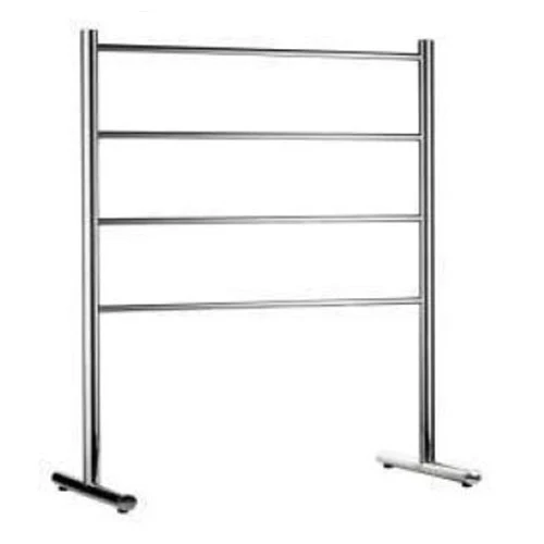 Stunning Bathrooms Stunnning Free Standing Towel Rail - Silver