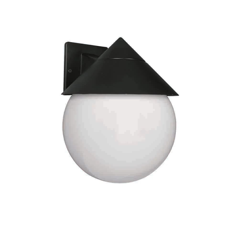 Spazio Tophat Wall Light 40W - Black