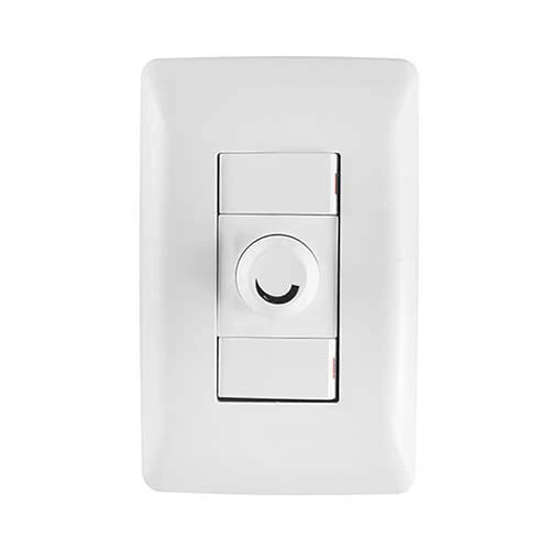 Crabtree Diamond Rotary Dimmer & 2 Lever 1-Way Light Switches 4x2