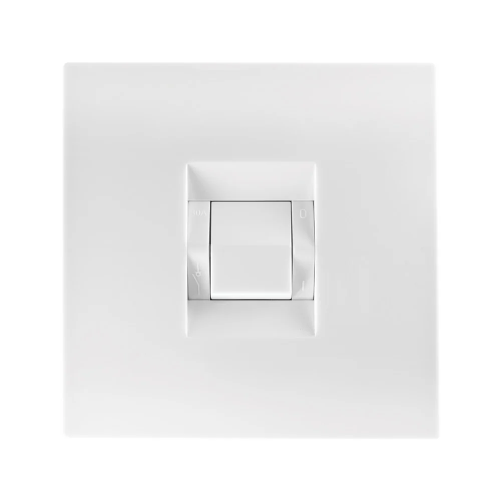 Crabtree Topaz Isolator Switch 2P 30A 4x4 - White