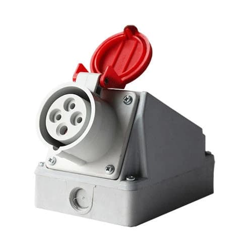 Tradeprice Industrial Socket IP44 4P 16A