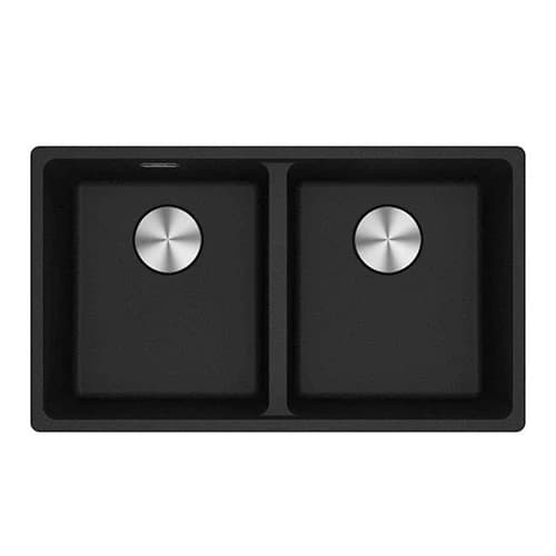 Franke Maris MRG620-35-35 Fragranite Double Bowl Undermount Sink 440x760mm