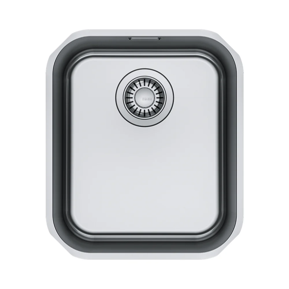 Franke Smart SRX110-34 Stainless Steel Single Bowl Undermount Sink 368x428mm